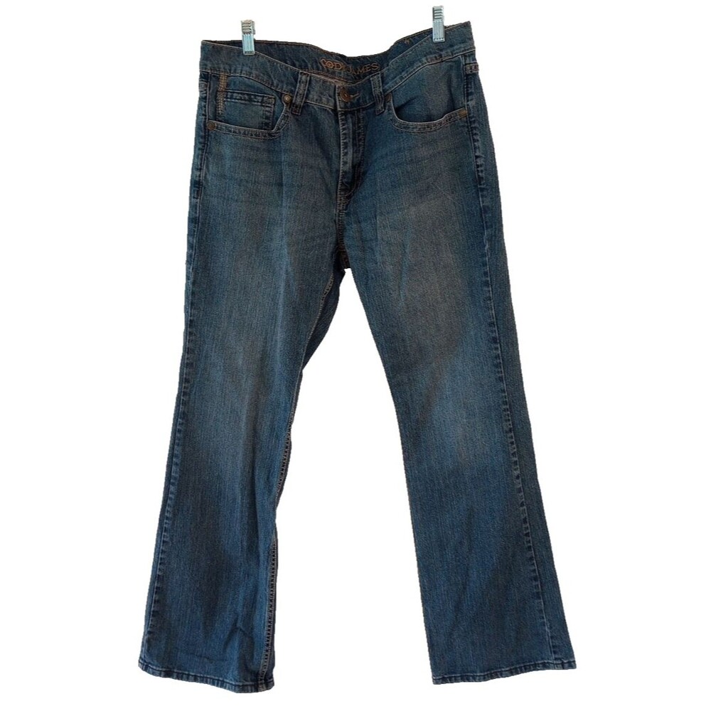 Cody James Mens Bootcut Jeans 34x32 Straight?